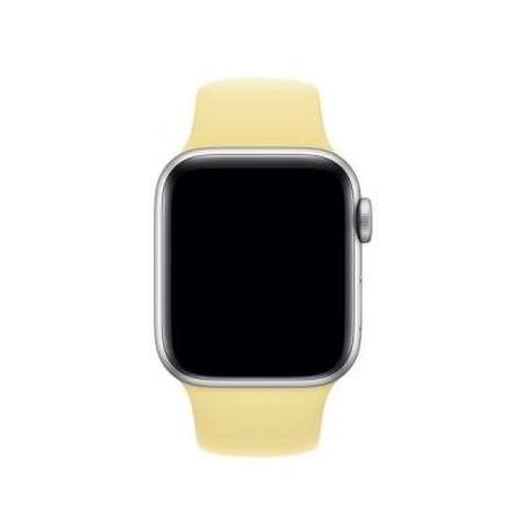 Ремінець до смарт-годинника Apple 40mm Sport Band Lemon Cream - S/M & M/L (MWUU2ZM/A)