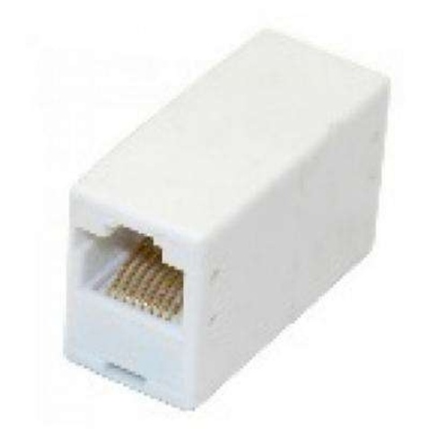 Зрощувач Merlion 1+1 RJ45 UTP 5e, White (00190	/ 11445)