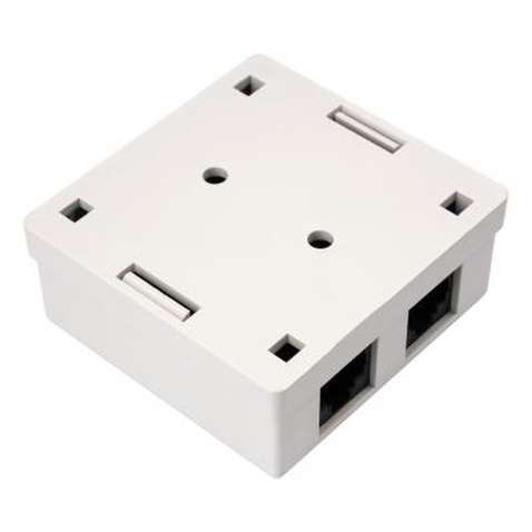 Розетка мережева RJ45x2 UTP cat.5e 8P8C Vinga (VCPRJ45O2)