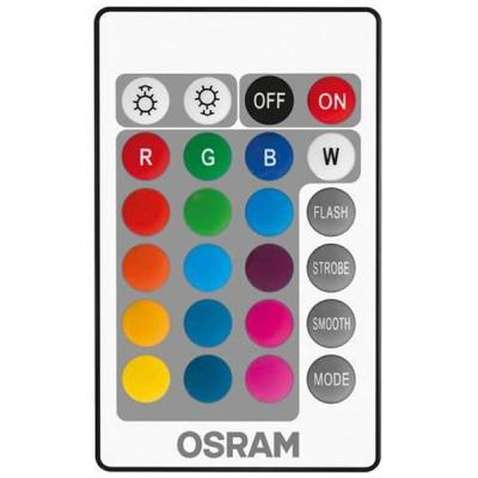 Розумна лампочка Osram LED STAR Е14 5.5-40W 2700K+RGB 220V Р45 пульт ДУ (4058075144385)