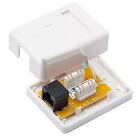 Розетка мережева RJ45 x1 UTP 5e Kingda (KD-WP6034-C5e)