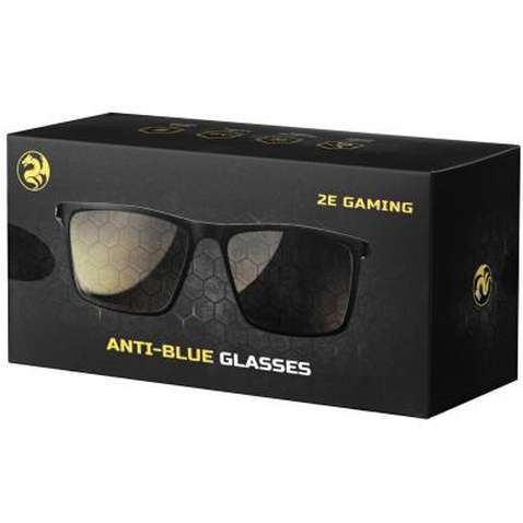 Окуляри комп'ютерні 2E Gaming anti-blue glasses Black-Red (2E-GLS310BR)