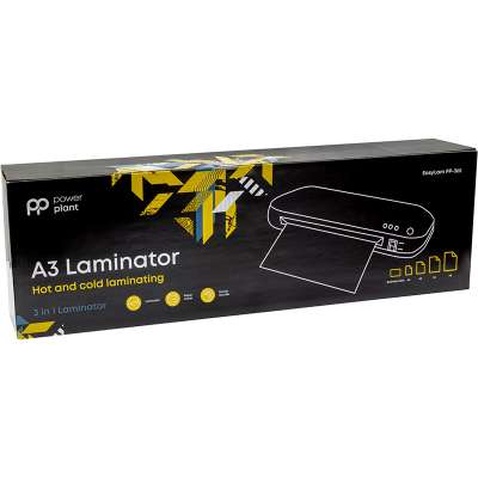 Ламінатор PowerPlant EasyLam, A3, for office, 3in1, 80-125 мкм, 400 мм/мин (PP-365)