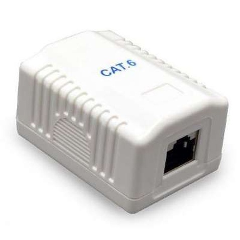 Розетка мережева Cablexpert RJ45x1 FTP, cat.6 (NCAC-1F6-01)