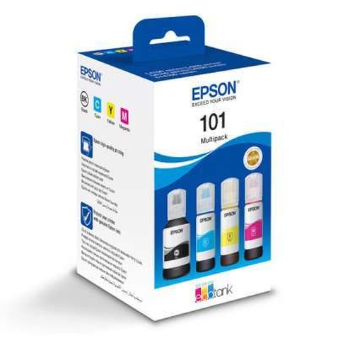 Контейнер з чорнилом Epson 101 Multipack (C,M,Y,Bk) (C13T03V64A)