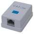 Розетка мережева RJ45 x1 UTP 5e EvroMedia (MB-UTP1)