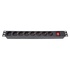 Силовий блок Eserver 19" 8 розеток, выкл., алюм. корпус PDU 220В, 16А (WT-2261A-GER-8WAY-WO)