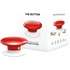 Кнопка управління бездротовими вимикачами Fibaro The Button, Z-Wave, 3V ER14250, червона (FGPB-101-3_ZW5)