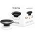 Кнопка управління бездротовими вимикачами Fibaro The Button, Z-Wave, 3V ER14250, чорна (FGPB-101-2_ZW5)