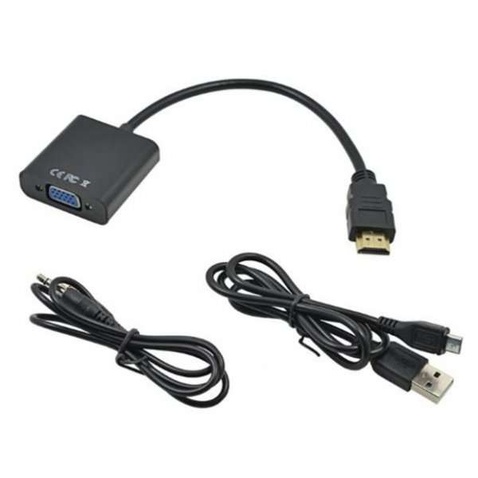 Адаптер HDMI to VGA F(Monitor) для підкл. PS3/PS4