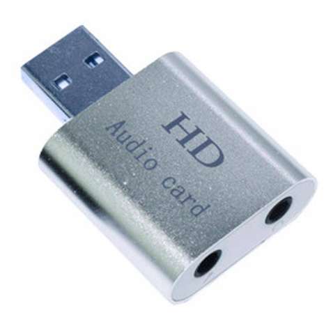 Звукова карта Dynamode USB-SOUND7-ALU silver