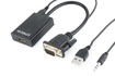 Адаптер Cablexpert VGA - HDMI, (A-VGA-HDMI-01) со звуком