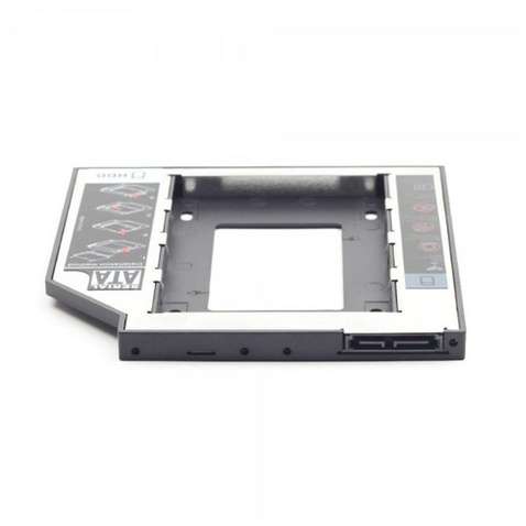Фрейм-перехідник Адаптер HDD 2,5" для ноутбука в отсек CD-ROM Gembird MF-95-02 (12.7 мм)
