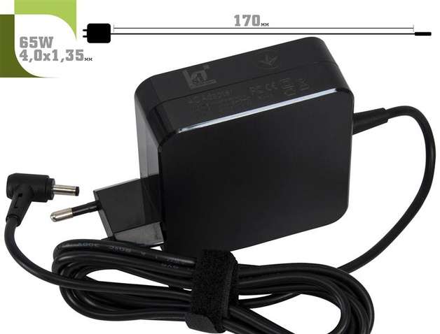 Блок живлення  1StCharger для ноутбука Asus 19V 65W 3.42A 4.0х1.35мм Wall Mount (WM1ST19V65W40135)