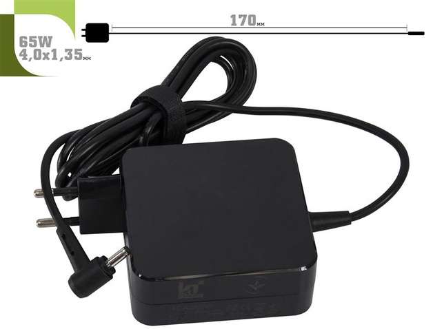 Блок живлення  1StCharger для ноутбука Asus 19V 65W 3.42A 4.0х1.35мм Wall Mount (WM1ST19V65W40135)