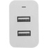 Зарядний пристрій  ColorWay 2USB AUTO ID 4.8A (24W) white (CW-CHS016-WT)