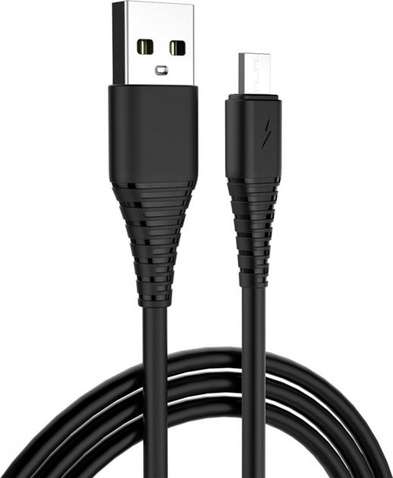 Зарядний пристрій  Colorway 1USB AUTO ID 2A (10W) Black + Кабель micro USB 1м Black