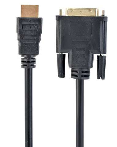 Кабель  HDMI to DVI 1m Maxxter (V-HDMI-DVI-1M)