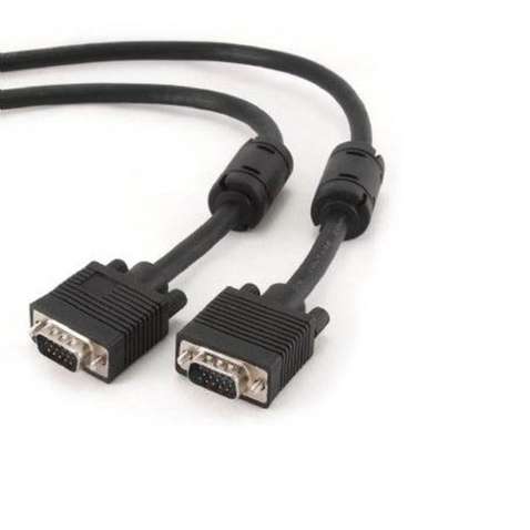 Кабель VGA Cable Expert15м VGA CC-PPVGA-15M-B 15м.15M/15M с 2-мя ферр.Black