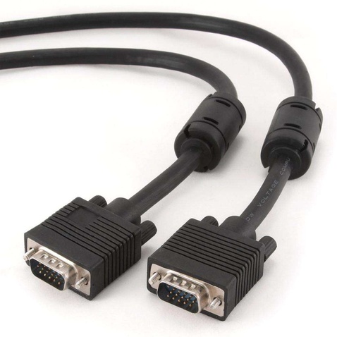 Кабель VGA Cable Expert 3м VGA CC-PPVGA-10-B с 2-мя ферритами