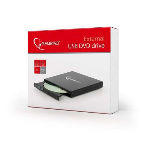 Зовнішній привід Gembird DVD-USB-02-SV