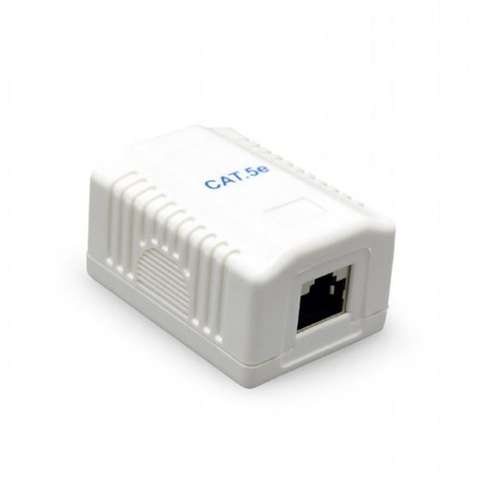 Розетка  Cablexpert (NCAC-1U5E-01) RJ-45, Cat5е,