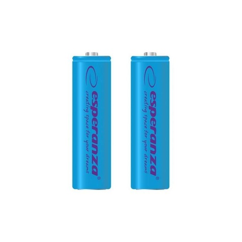 Акумулятор Ni-MH AA 2000 mAh, 2шт, голубий ESPERANZA EZA103B