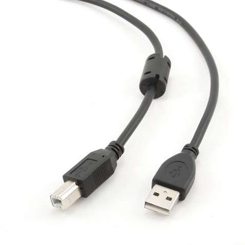 Кабель USB (AM/BM) 1m Maxxter (UF-AMBM-1M)