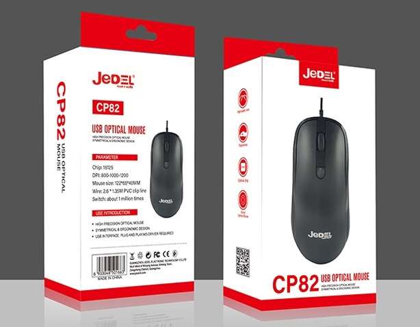 Мишка JEDEL CP82-USB BLACK