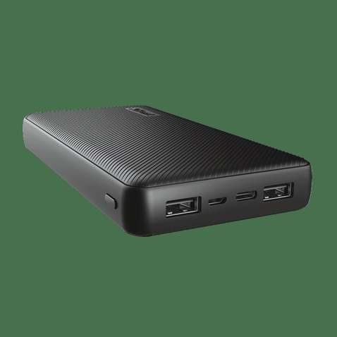 Зовнішній акумулятор (Power Bank) TRUST Primo ECO 20000 mAh Black