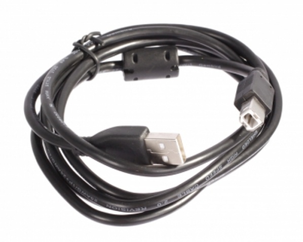 Кабель USB (AM/BM) 1.8m Gembird (CCP-USB2-AMBM-6) (к принтеру, сканеру) премиум Black
