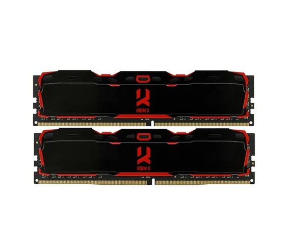 Оперативна пам'ять DDR4 2x8GB/3200 GOODRAM Iridium X Black (IR-X3200D464L16SA/16GDC)