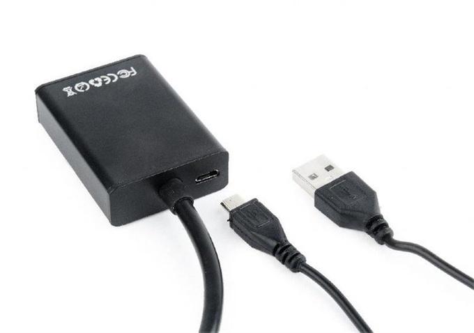 Адаптер Cablexpert VGA - HDMI, (A-VGA-HDMI-01) со звуком