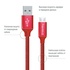 Кабель  ColorWay USB-MicroUSB, 1м Red (CW-CBUM002-RD)