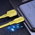 Кабель  ColorWay USB-microUSB, soft silicone, 2.4А, 1м, Yellow (CW-CBUM043-Y)