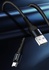 Кабель  ColorWay USB-microUSB, nylon, 2.4А, 1м, Black (CW-CBUM045-BK)