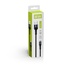 Кабель  ColorWay USB-microUSB, nylon, 2.4А, 1м, Black (CW-CBUM045-BK)