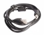 Кабель USB (AM/BM) 1.8m Cablexpert (CCF-USB2-AMBM-6) (к принтеру, сканеру) премиум Black