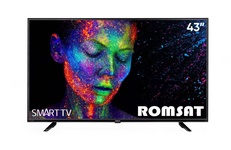 Телевізор 43" Romsat 43FSQ1220T2 Smart TV