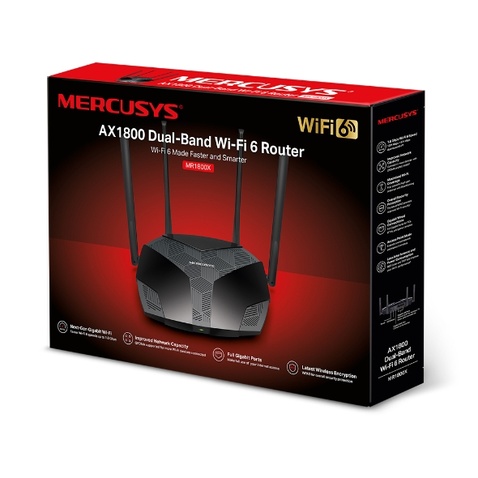 Маршрутизатор Wi-Fi Mercusys MR1800X