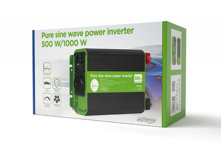 Інвертор EnerGenie EG-PWC-PS500-01 500W