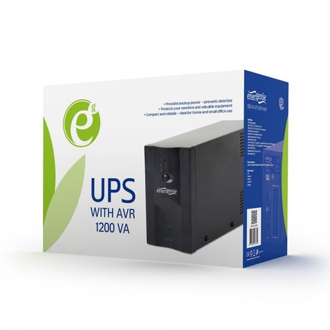 Джерело безперебійного живлення EnerGenie 1200VA (UPS-PC-1202AP)