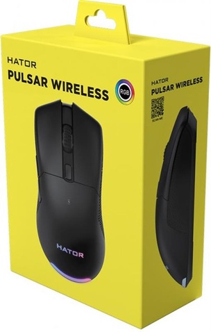 Мишка бездротова Hator Pulsar Wireless Black (HTM-315) USB