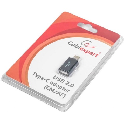 Адаптер Cablexpert Type-C to USB AF (A-USB2-CMAF-01)