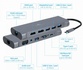 Концентратор USB  Cablexpert USB-C 8-в-1 (A-CM-COMBO8-01)