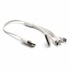 Кабель USB PowerPlant 0.5m USB 2.0 (AM/Mini, Micro, Lightning, I-Pod) (KABUSBALL)