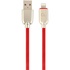 Кабель Lightning 1m USB 2.0 / Lightning Cablexpert преміум Red (CC-USB2R-AMLM-1M)