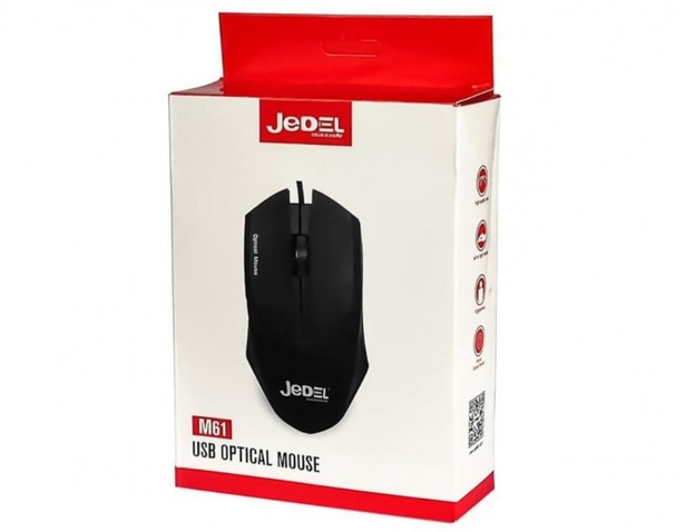 Мишка JEDEL M61-USB BLACK