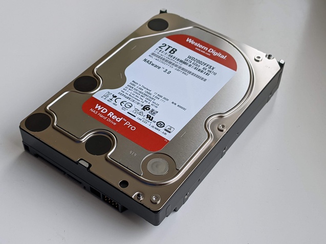 б\в Накопичувач HDD 2000 Gb WD2002FFSX