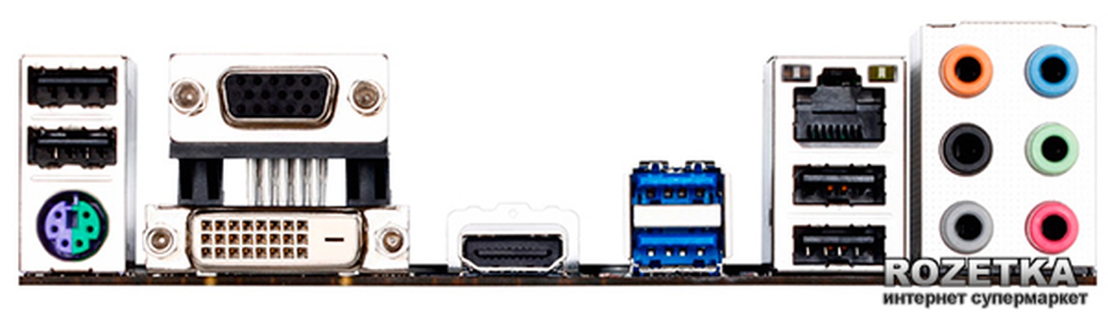 б\в Материнська плата GIGABYTE GA-B85M-D3H (s1150, B85 Express, 4*DDR3-1600, VC - Intel HD Graphics (Integrated in CPU), 1xPCI-E16x, 2xPCI, 4xSATA3, 2xSATA2, 2xUSB 3.0, 4xUSB 2.0, HDMI, DVI-D, D-Sub, LAN, AMD CrossFire) Micro ATX